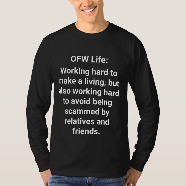 Funny OFW T-Shirt (Framsida)