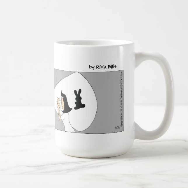 Funny Öga Läkare Kaffemugg (Höger)