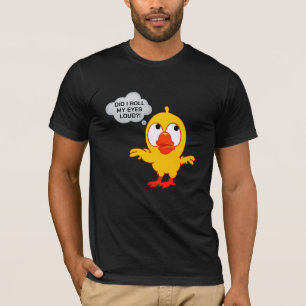 Funny Öga Roll Shirt - Sarkastic Snarky Gift Tee