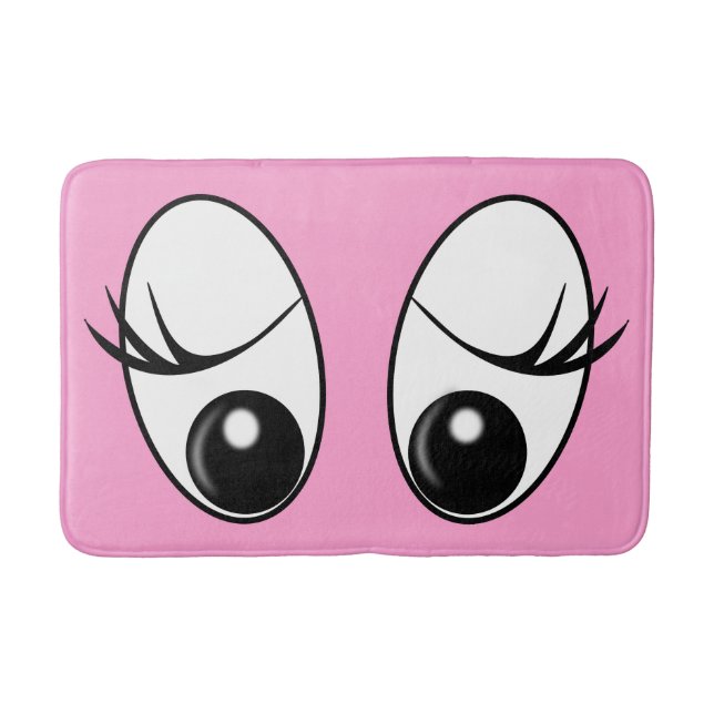 Funny Ögon Bath Mat Badrumsmatta (Framsidan)