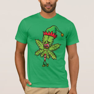 Funny Ogräs jul Elf T-Shirt