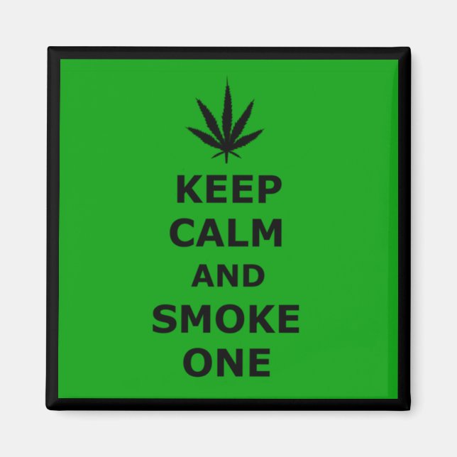 Funny ogräs magnet (Framsidan)