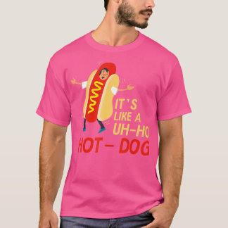 Funny Oh Hett Hund Costume Hotdogolist-gåva T Shirt