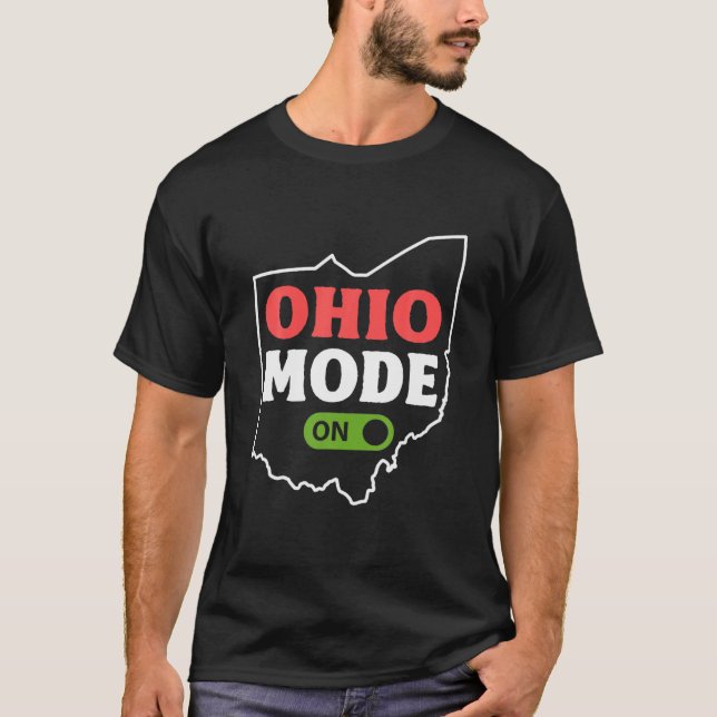 Funny Ohio State T Shirt (Framsida)