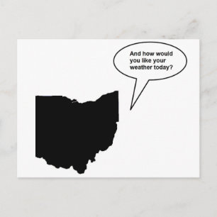 Funny Ohio-vykort Vykort