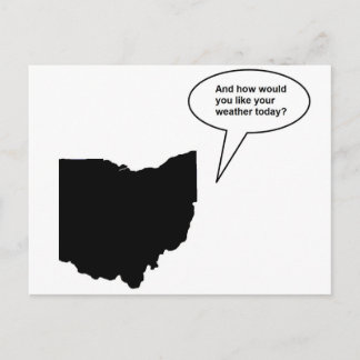 Funny Ohio-vykort Vykort