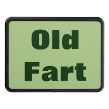 Funny Old Fart Hitch Cover Gift