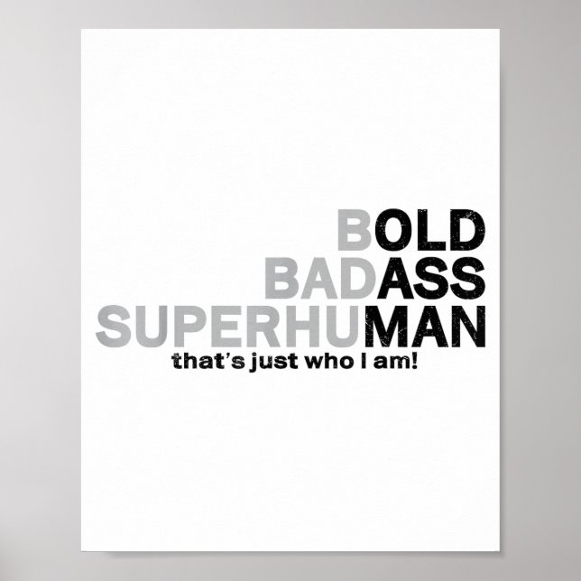 Funny Old Man Saying Gag Dad Grandpa Husband Fathe Poster (Framsidan)