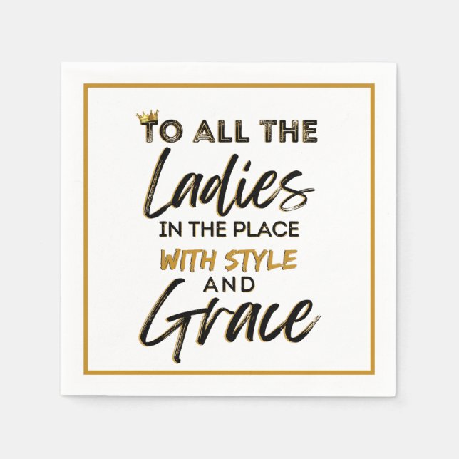 Funny Old school 90-årsjubileum Hip hop Pappersservett (Framsidan)