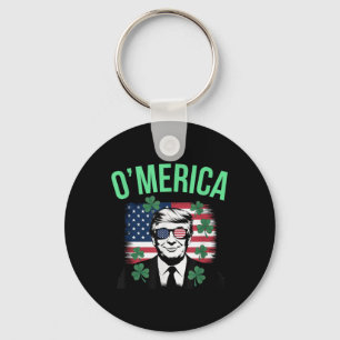 Funny Omerica American Flagga Donald Trump St Nyckelring