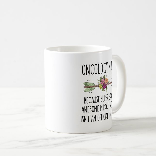 Funny Oncology Nurse Gift Idea Mugg Chemo Nurse (Framsida höger)