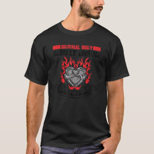 Funny Open Heart kirurgi Original Body Rebuild Eng T Shirt
