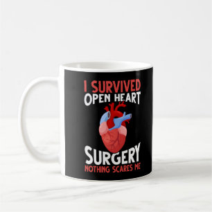 Funny Open Heart Surgery Recovery Kaffemugg