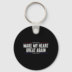 Funny Open Heart Surgery Recovery- made My Heart G Nyckelring