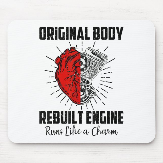 Funny Open Heart Survivor Gifts M Musmatta (Framsidan)