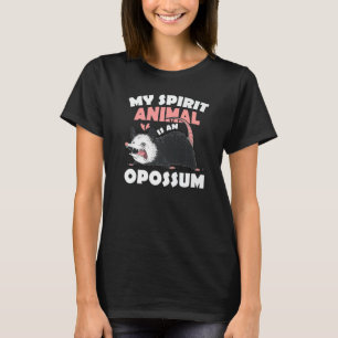 Funny Opossum För manar Women Coola Possum Spirit T Shirt