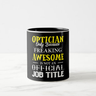 Funny Optician Mugg