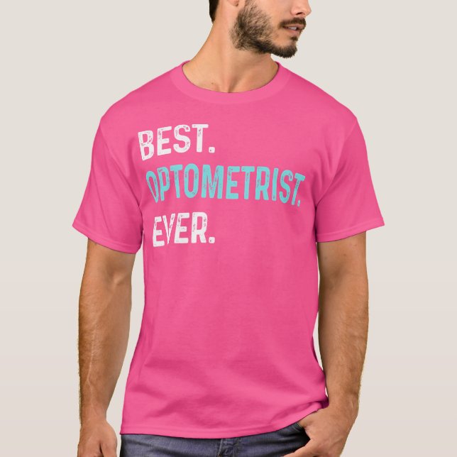 Funny Optometrist-skjut för Öga Doktor T Shirt (Framsida)