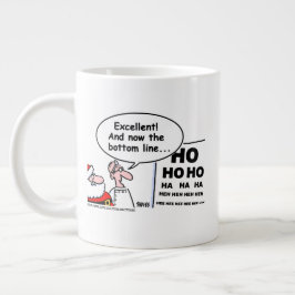 Funny Optometrist Tecknad Art Jumbo Mugg