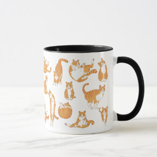 Funny Orange Cat Mugg | Cute Tabby katt Kopp