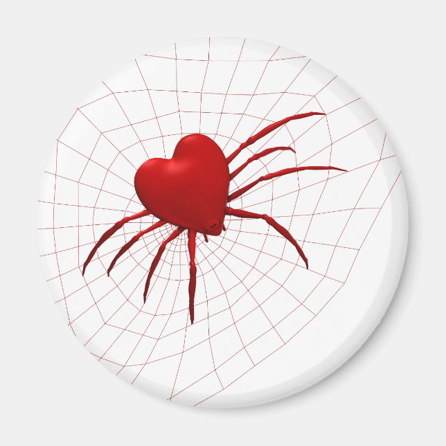 Funny Orb-Weaver Spider Magnet (Framsidan)