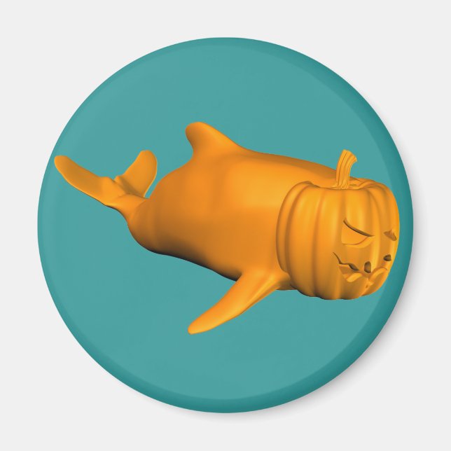Funny Orcinus orca Magnet (Framsidan)