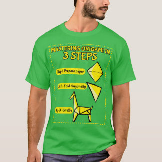 Funny Origami T Shirt