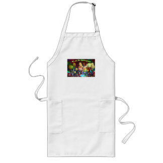 Funny Original Apron “We are the champignons” Långt Förkläde