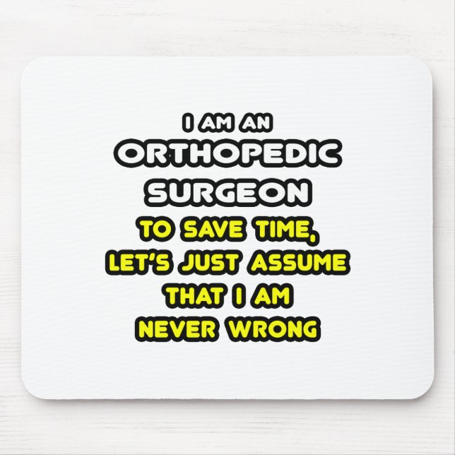 Funny Orthopedic Surgeon T-Shirts and Gifts Musmatta (Framsidan)
