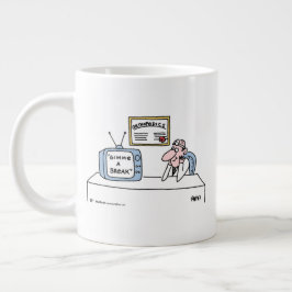 Funny Orthopedics RN eller Orthopedic Surgeon Teck Jumbo Mugg