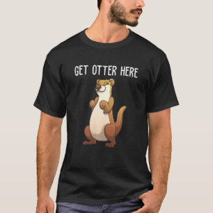 Funny Otter För manar Women River Eurasian Giant O T Shirt