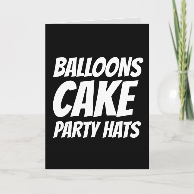 FUNNY ÖVER BACKE SARCASTIC FÖDELSEDAGSKORT KORT (Framsida)