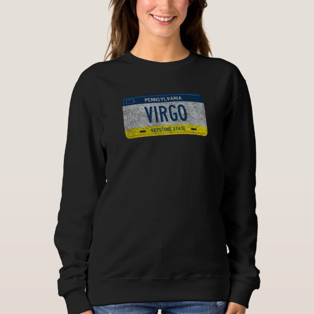 Funny Pa State Vanity License Plate Våg T Shirt (Framsida)