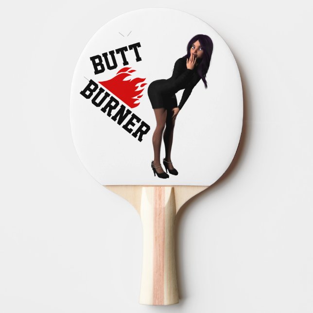 FUNNY PADDLE FOR WIFE ELLER BRÖLLOP GIFT PINGISRACKET (Framsidan)