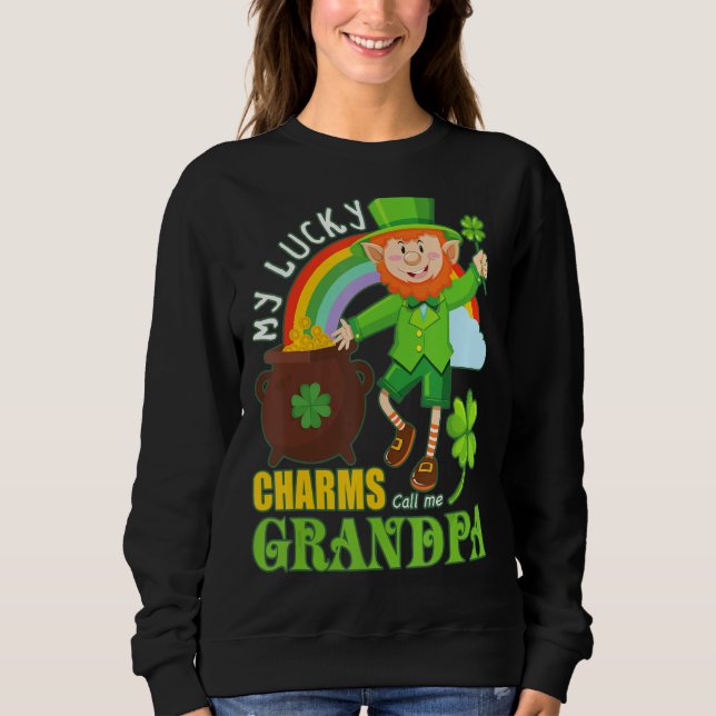 Funny Paddy Day St Patricks Lucky Charms Ring G T Shirt (Framsida)