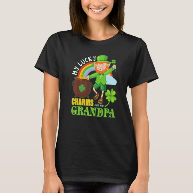 Funny Paddy Day St Patricks Lucky Charms Ring G T Shirt (Framsida)