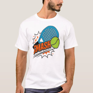 Funny Padel Smash - Sportfantast T Shirt