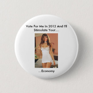 Funny Palin 2012 Button T Shirts (Anti Obama) Knapp