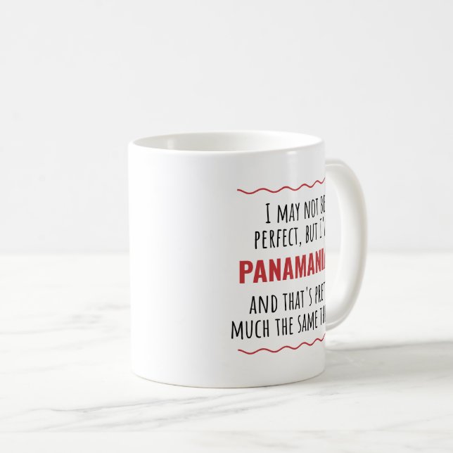 Funny Panamanian Panama Gift Idea Mugg (Framsida höger)