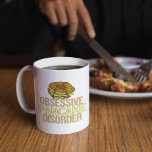 Funny Pancake Älskare Kaffemugg<br><div class="desc">Jag är besatt av pannkakor och frukostmat. En liten brunch humor-gåva som har en kort-skorsten som dryftar med utsökt apelsirap bredvid ord Obsessiv Pancake Disorder.</div>