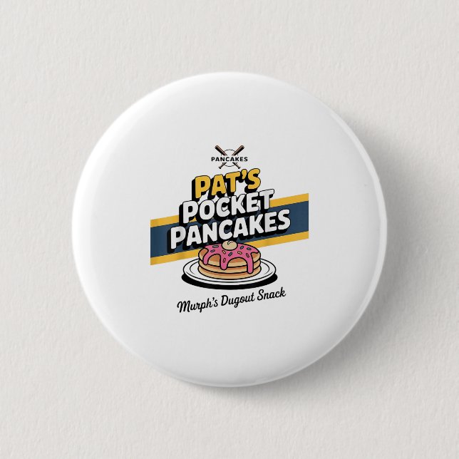 Funny Pancake Breakfast Say Knapp (Framsida)