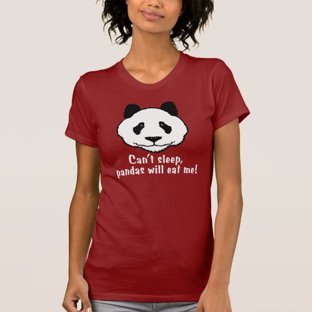 Funny Panda T-shirt (Framsida)