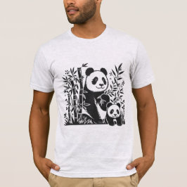 Funny Panda T Shirt