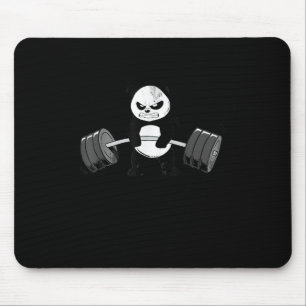 Funny Panda Workout Kitten Gym Deadlift Power Musmatta