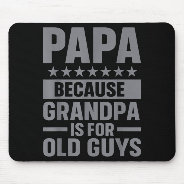 Funny Papa Art For Grandpa From Grandkids Father's Musmatta (Framsidan)