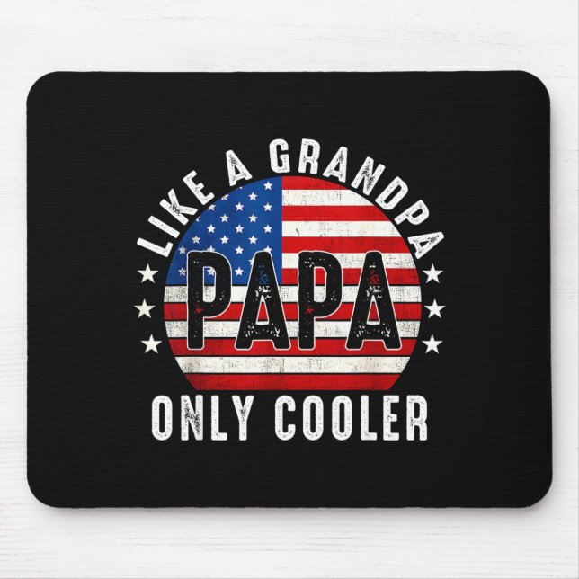 Funny Papa Like A Grandpa Only Cooler From Grandki Musmatta (Framsidan)