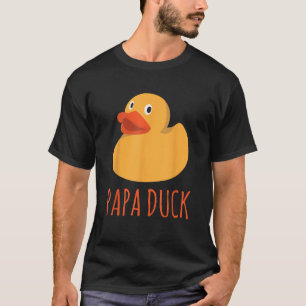 Funny Pappa Anka Rubber Ducky Family Matching Fath T Shirt
