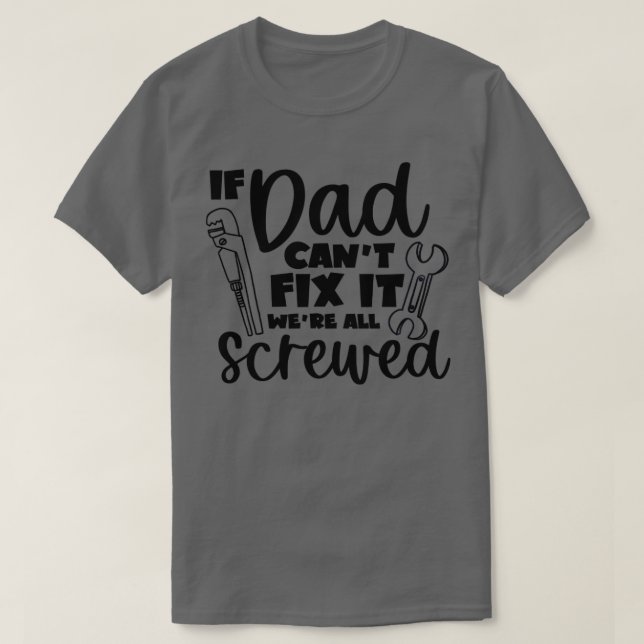 Funny Pappa-citat T Shirt (Design framsida)