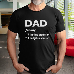Funny Pappa Definition Fars dag T Shirt