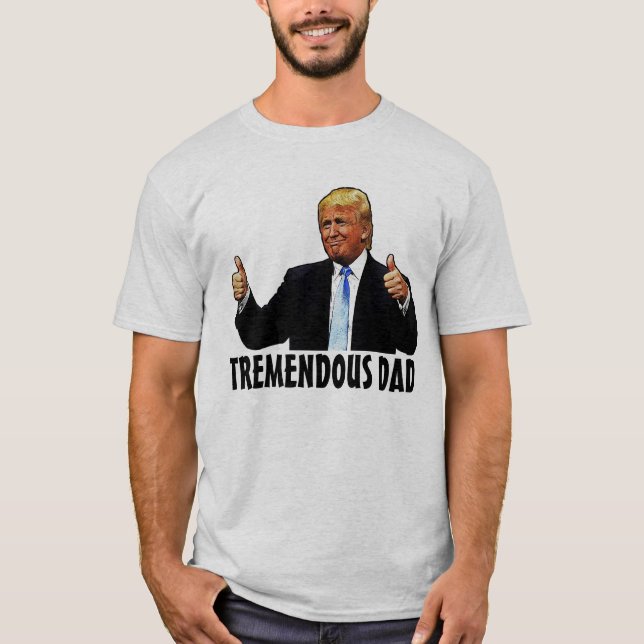 FUNNY PAPPA DONALD TRUMP T-SHIRTS (Framsida)